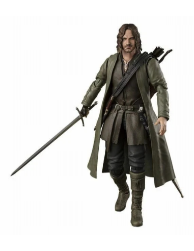 LORD OF THE RINGS Viggo Mortensen as Aragorn S.H. Figuarts Action Figure Bandai
