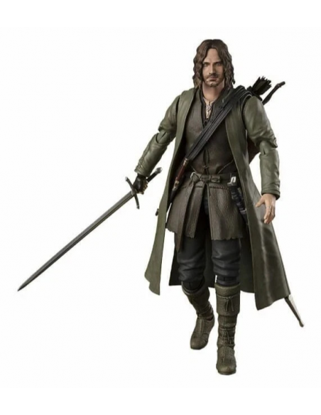 LORD OF THE RINGS Viggo Mortensen as Aragorn S.H. Figuarts Action Figure Bandai