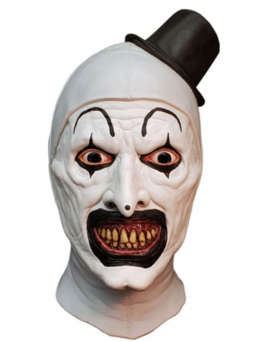 Terrifier Maschera Lattice 1:1 Art The Clown Clean Ver. Trick or Treat Studios