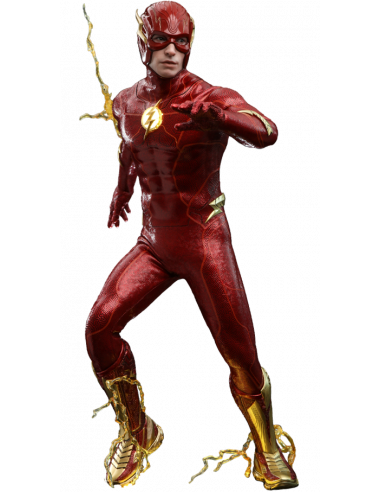 DC THE FLASH Ezra Miller as Barry Allen Action Figure Hot Toys Sideshow MMS713