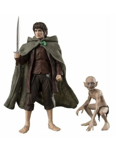 LORD OF THE RINGS Frodo Baggins & Gollum S.H. Figuarts Action Figure Bandai