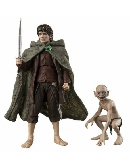 LORD OF THE RINGS Frodo Baggins & Gollum S.H. Figuarts Action Figure Bandai