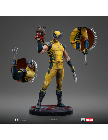 MARVEL Deadpoool & Wolverine Scale 1:10 WOLVERINE Statue Iron Studios Sideshow