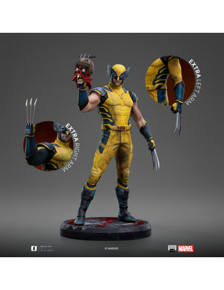MARVEL Deadpoool & Wolverine Scale 1:10 WOLVERINE Statue Iron Studios Sideshow