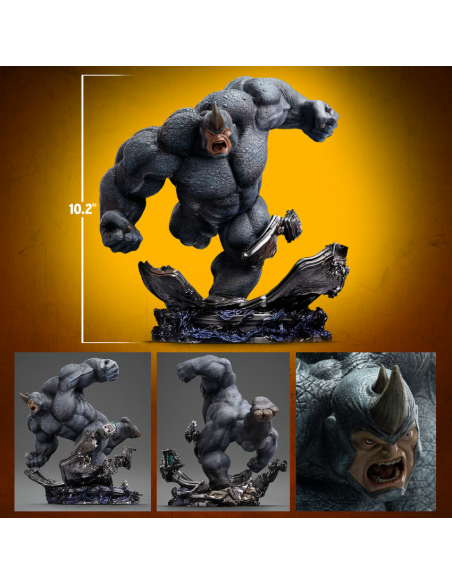 Marvel Spider-Man Vs Villains Rhino BDS Art Scala 1/10 Iron Studios Sideshow