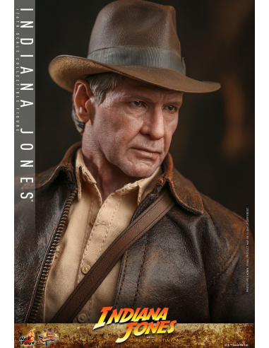 INDIANA JONES and the Dial of Destiny Harrison Ford Hot Toys Sideshow MMS716