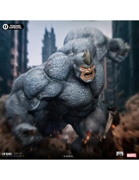 Marvel Spider-Man Vs Villains Rhino BDS Art Scala 1/10 Iron Studios Sideshow
