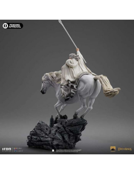 Lord of the Rings GANDALF the white on shadowfax CCXP Exclusive Iron Studios