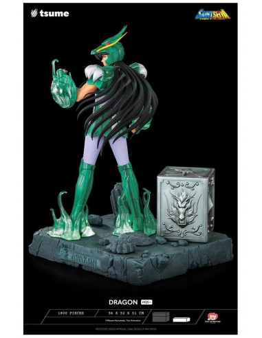 Saint Seiya Dragon Shiryu HQS+ 1/4 Cavalieri dello zodiaco Bronze Statue Tsume