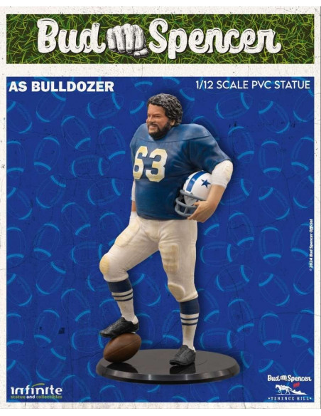 Carlo Pedersoli Bud Spencer Lo Chiamavano Bulldozer Infinite Statue 1/12 Figure