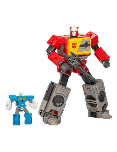 The Transformers: The Movie Generations Studio Series Voyager Class Action Figure Autobot Blaster & Eject 16 cm