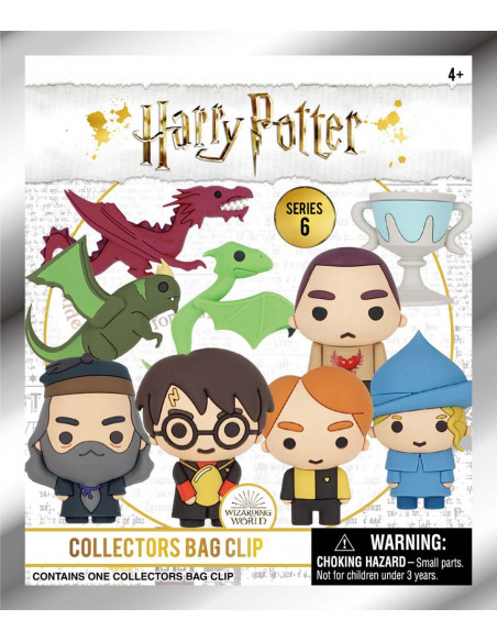 Harry Potter 3D PVC Bag Clips Series 6 Display (24)