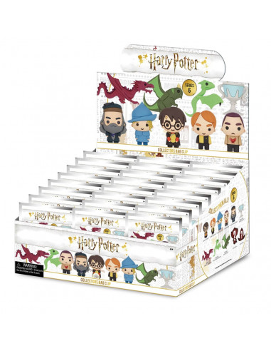Harry Potter 3D PVC Bag Clips Series 6 Display (24)