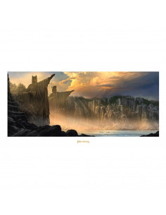 Lord of the Rings Art Print The Argonath - Pillars of the Kings 59 x 30 cm