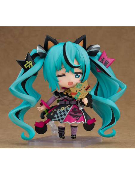 Character Vocal Series 01 Nendoroid Action Figure Hatsune Miku: Black Maneki Miku Ver. 10 cm
