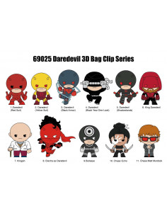 DAREDEVIL BAG CLIP BLIND BOX DISPLAY(24 2