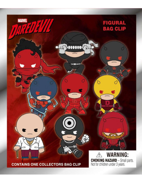 DAREDEVIL BAG CLIP BLIND BOX DISPLAY(24