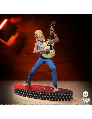 Randy Rhoads IV Rock Iconz Statue The Early Years Blue Version 24 cm