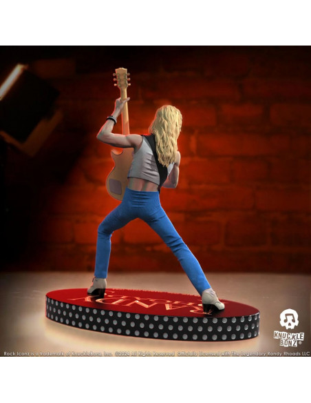 Randy Rhoads IV Rock Iconz Statue The Early Years Blue Version 24 cm