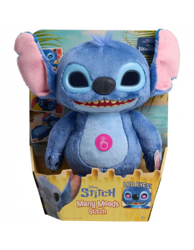 Lilo & Stitch Plush Figure with LCD Visual Effects and Sounds The Many Mood Stitch 36 cm