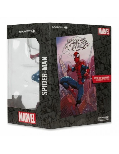 MARVEL The Amazing Spider-Man Issue- 1 Statue + art card 1/10 McFarlane Toys