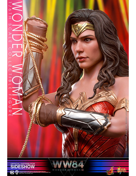 DC Gal Gadot as Wonder Woman 1984 Action Figure 1/6 Hot Toys Sideshow MMS584