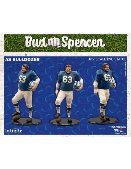 Carlo Pedersoli Bud Spencer Lo Chiamavano Bulldozer Infinite Statue 1/12 Figure