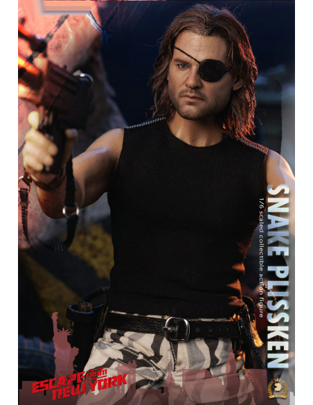 Escape from New York Kurt Russell Snake Plissken Real Hair Ver. Asmus Sideshow