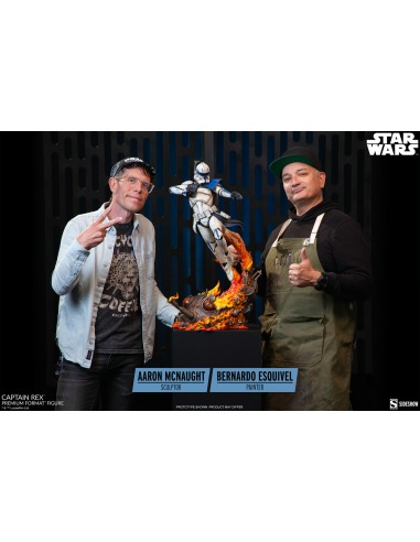 STAR WARS 501st Legion Commander CAPTAIN REX Premium Format Statue Sideshow