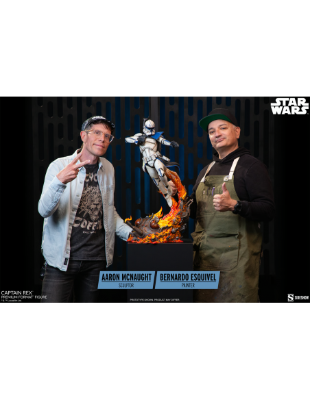 STAR WARS 501st Legion Commander CAPTAIN REX Premium Format Statue Sideshow