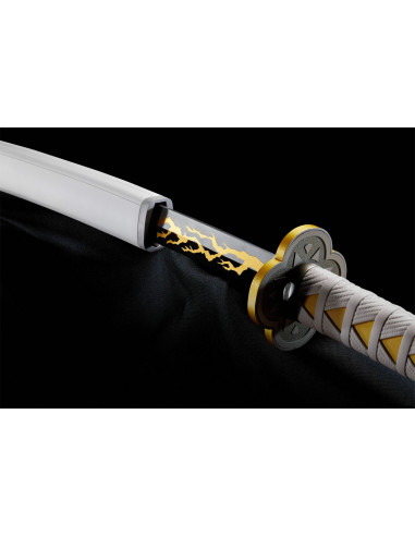 Demon Slayer Zenitsu Agatsuma Proplica Replica 1/1 Nichirin Sword Bandai Tamashi