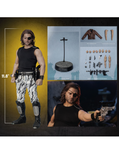 Escape from New York Kurt Russell Snake Plissken Real Hair Ver. Asmus Sideshow