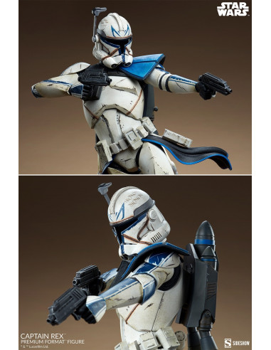 STAR WARS 501st Legion Commander CAPTAIN REX Premium Format Statue Sideshow