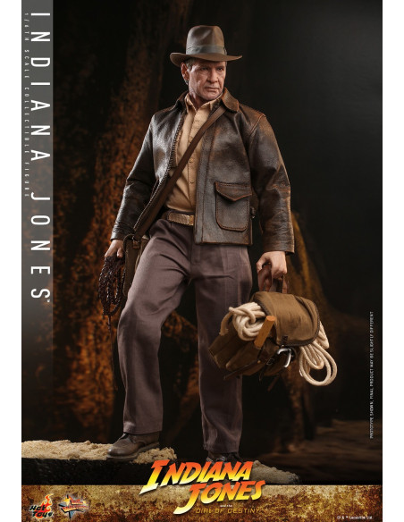 INDIANA JONES and the Dial of Destiny Harrison Ford Hot Toys Sideshow MMS716