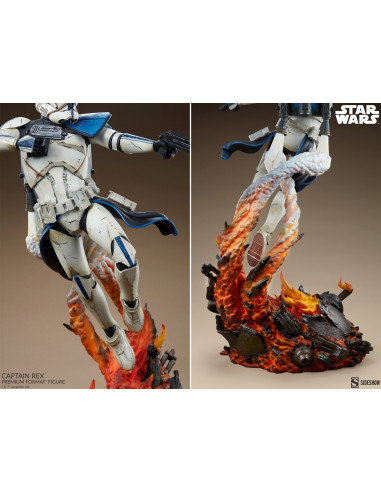 STAR WARS 501st Legion Commander CAPTAIN REX Premium Format Statue Sideshow
