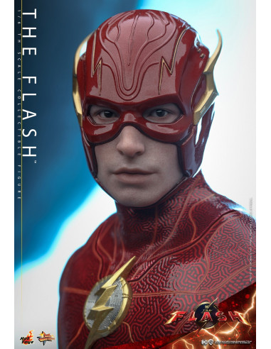 DC THE FLASH Ezra Miller as Barry Allen Action Figure Hot Toys Sideshow MMS713
