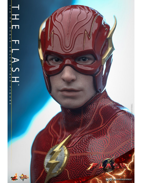 DC THE FLASH Ezra Miller as Barry Allen Action Figure Hot Toys Sideshow MMS713