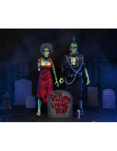 Il Ritorno dei morti Viventi Return Of The Living Dead Set 2 Action Figures NECA