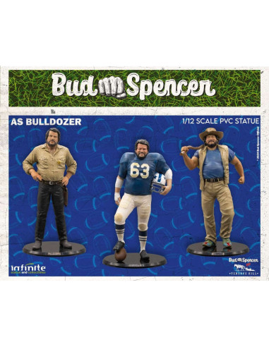 Carlo Pedersoli Bud Spencer Lo Chiamavano Bulldozer Infinite Statue 1/12 Figure