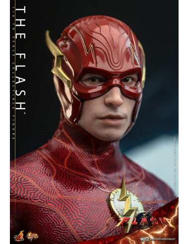 DC THE FLASH Ezra Miller as Barry Allen Action Figure Hot Toys Sideshow MMS713
