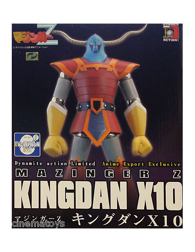 Dynamite Action Mazinger Z Kingdan X10 Robot Evolution Toy Anime Export Limited