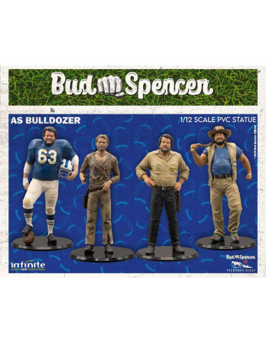 Carlo Pedersoli Bud Spencer Lo Chiamavano Bulldozer Infinite Statue 1/12 Figure