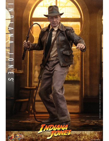 INDIANA JONES and the Dial of Destiny Harrison Ford Hot Toys Sideshow MMS716