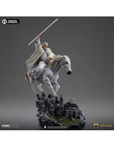 Lord of the Rings GANDALF the white on shadowfax CCXP Exclusive Iron Studios