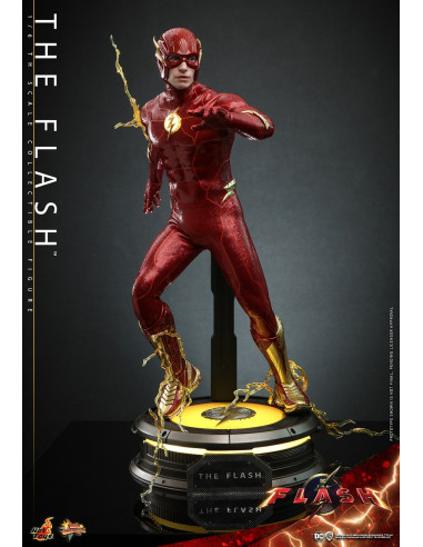 DC THE FLASH Ezra Miller as Barry Allen Action Figure Hot Toys Sideshow MMS713