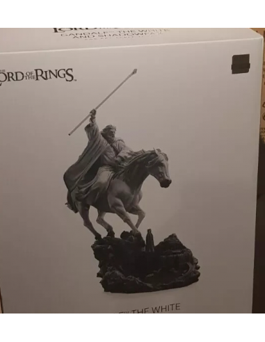 Lord of the Rings GANDALF the white on shadowfax CCXP Exclusive Iron Studios
