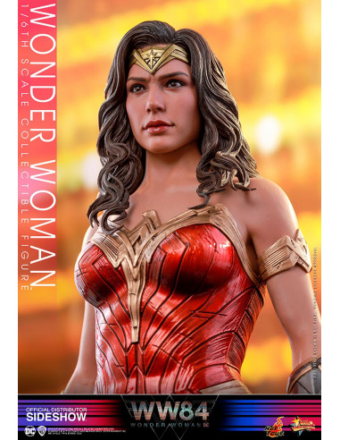 DC Gal Gadot as Wonder Woman 1984 Action Figure 1/6 Hot Toys Sideshow MMS584