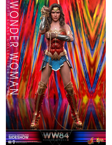 DC Gal Gadot as Wonder Woman 1984 Action Figure 1/6 Hot Toys Sideshow MMS584