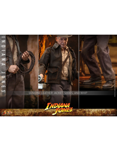 INDIANA JONES and the Dial of Destiny Harrison Ford Hot Toys Sideshow MMS716