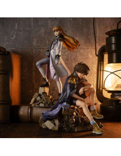 GUNDAM WING HEERO & RELENA 30TH STATUE